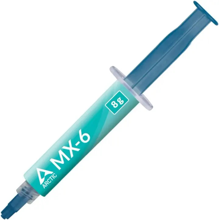 ARCTIC MX-6 (8 g) – Ultime Performance Thermal Paste pour CPU, consoles, cartes graphiques, ordinateurs portables, très haute conductivité thermique, longue durée de vie, non-conducteur, non-capacitif