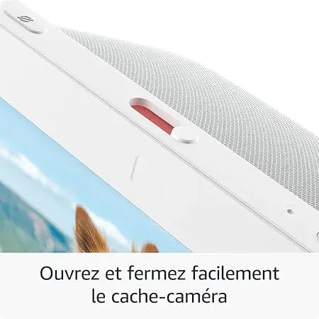 Assistant vocal AMAZON Echo Show 8 3e generation- Blanc — photo 5