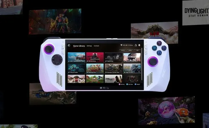 Console portable Asus Rog Ally Z1 Extreme – Blanc — photo 3