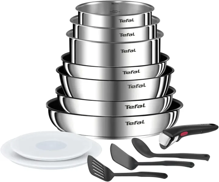 Batterie de cuisine 13 pièces Tefal Ingenio L897DS04 – Compatible Induction