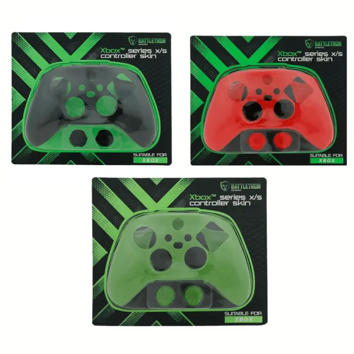 Skin Manette Xbox – BattleTron [Noir / Rouge / Vert]