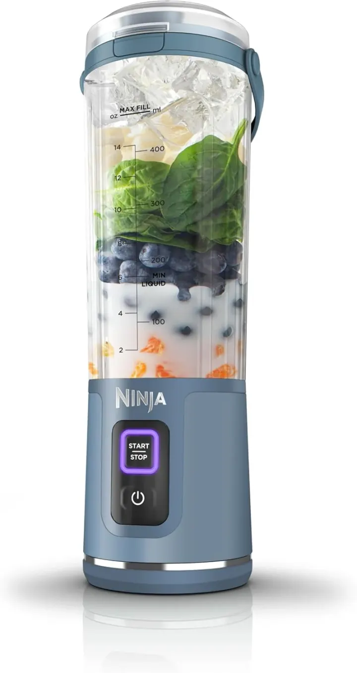 Blender portable sans fil Ninja Blast – Bleu [BC151EUNV]