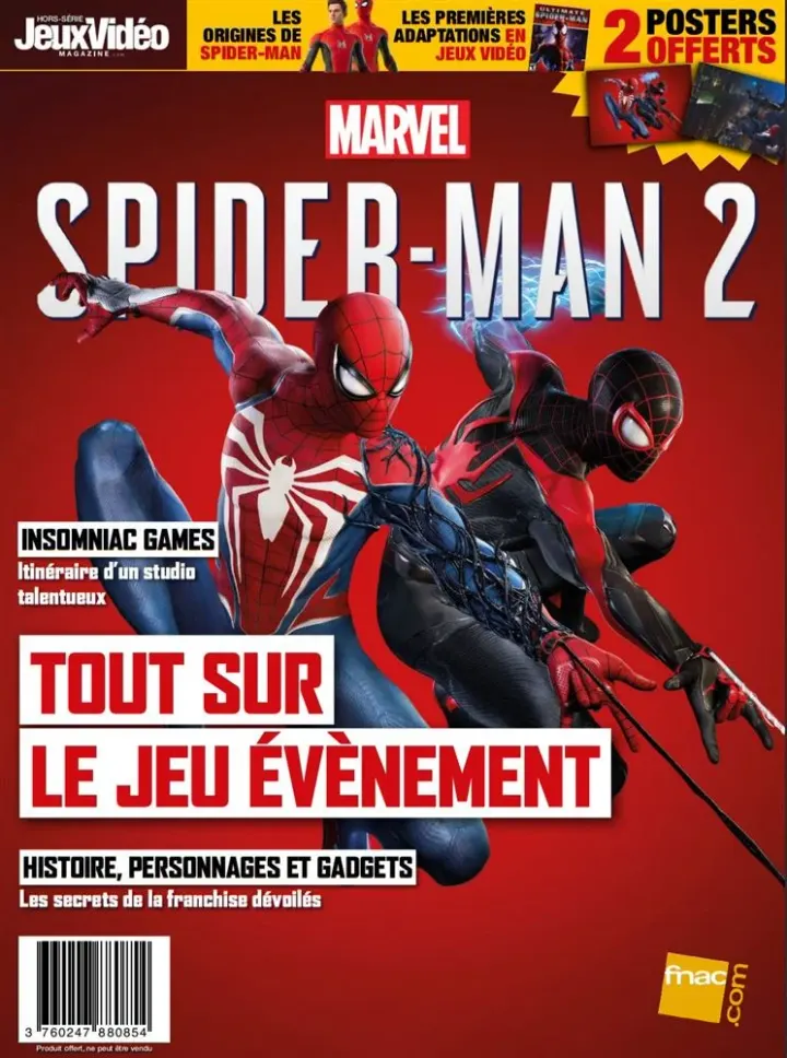 Bonus Hors-série de Jeux Vidéo Magazine – Décryptage exclusif de Marvel’s Spider-Man 2 sur PS5