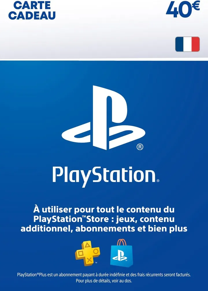 Carte Cadeau PlayStation 40 EUR (Digital)
