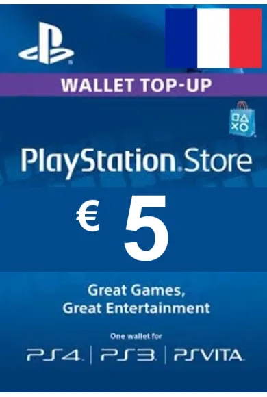 Carte Cadeau PlayStation 5 EUR (Digital)