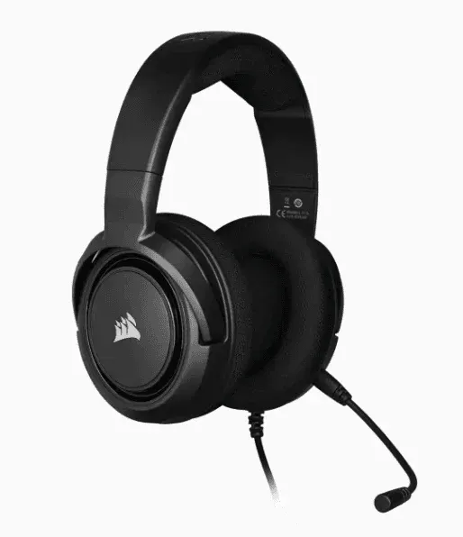 Casque Gaming Corsair HS45 Carbone Filaire — photo 3
