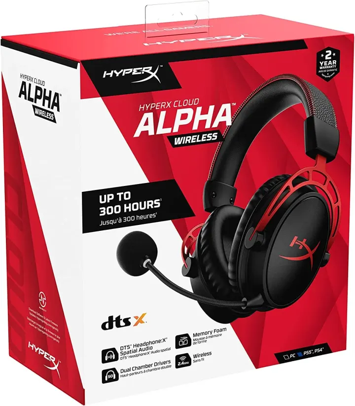 Casque Gaming HyperX Cloud Alpha Sans Fil