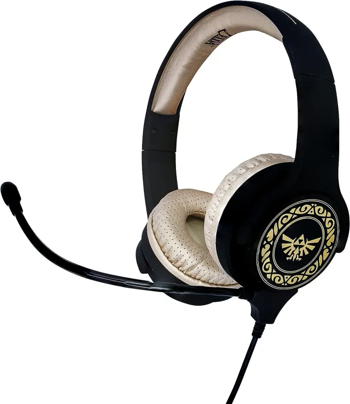 Casque Interactif Zelda – Filaire avec Microphone (Produit Officiel)