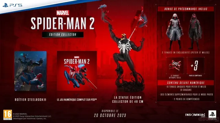 Édition Collector de Marvel’s Spider-Man 2 pour PS5 — photo 3