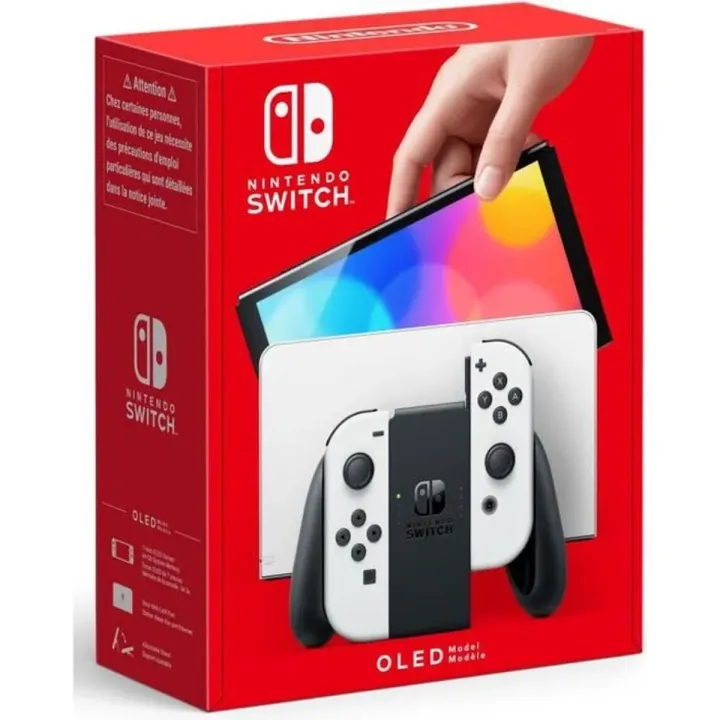 Console Nintendo Switch, Modèle OLED, Couleur Blanche