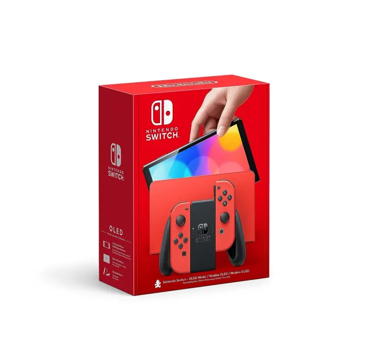 Console Nintendo Switch Modèle OLED – Édition Mario (Rouge)