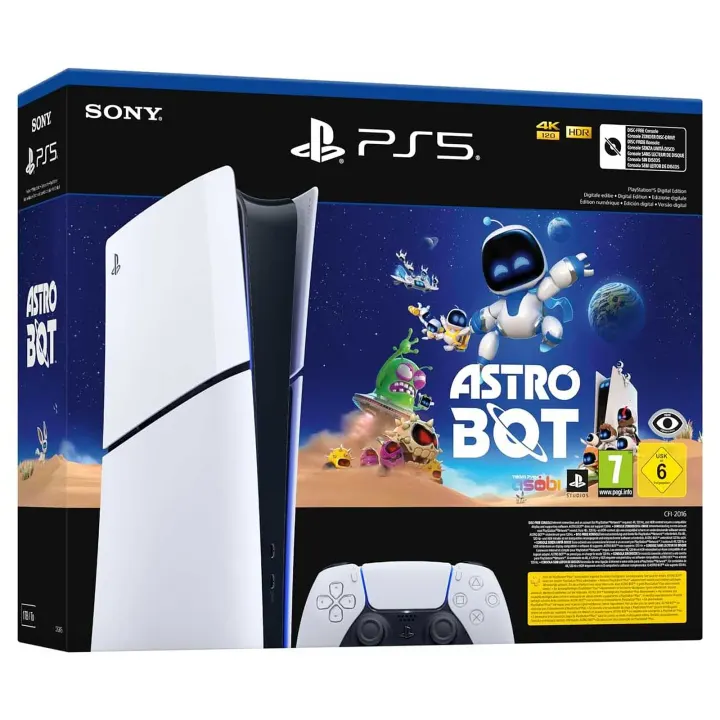 Console PlayStation5 modèle digitale + Astro Bot (Dématérialisé)