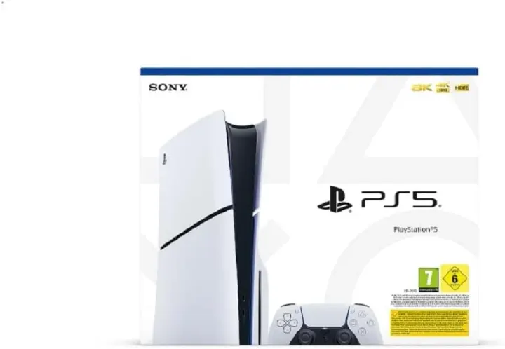 Console PlayStation 5 Slim – Édition Standard Blanc & Noir