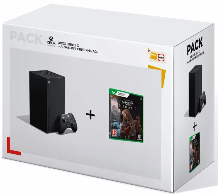 Console Xbox Series X – 1 To + Assassin’s Creed Mirage