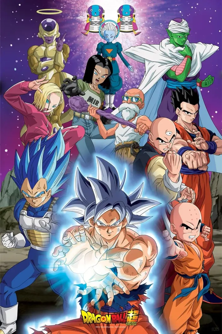 Dragon Ball Super – Poster de Porte Univers 7