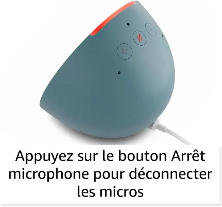 Echo Pop | Enceinte connectée Bluetooth et Wi-Fi compacte avec Alexa | Vert Canard, Blanc, Lavande, Anthracite — photo 7