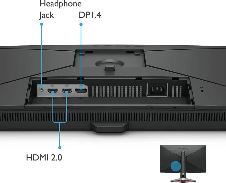 Écran gaming BenQ Mobiuz EX2710S Écran Gaming 27 pouces 165Hz IPS — photo 4
