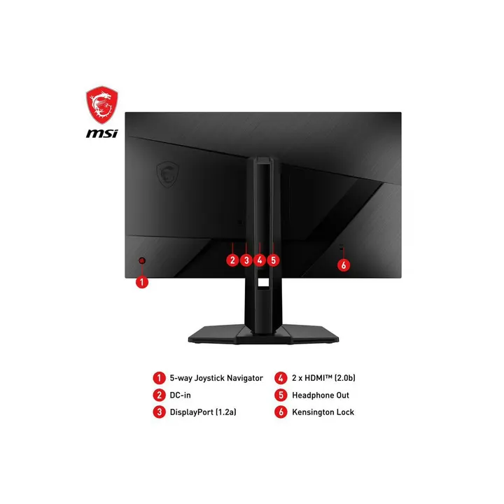 MSI 27″ 180 Hz Rapid IPS WQHD Gaming Monitor 2560 x 1440 (2K) G272QPF E2 — photo 4