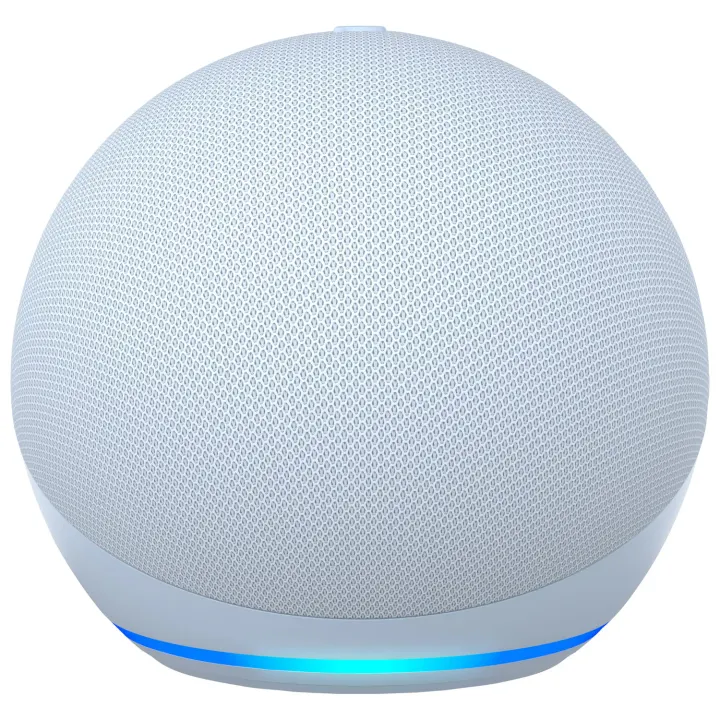 Enceinte Connectée Echo Dot (5e génération, modèle 2022) avec Bluetooth et Alexa | Couleur Bleu-gris, Bleu Marine, Anthracite