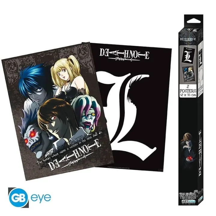 Ensemble 2 Posters – Death Note « L »
