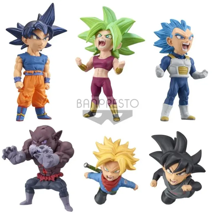 Set de 6 Figurines Dragon Ball Super – World Collectable Battle of Saiyans Vol. 6