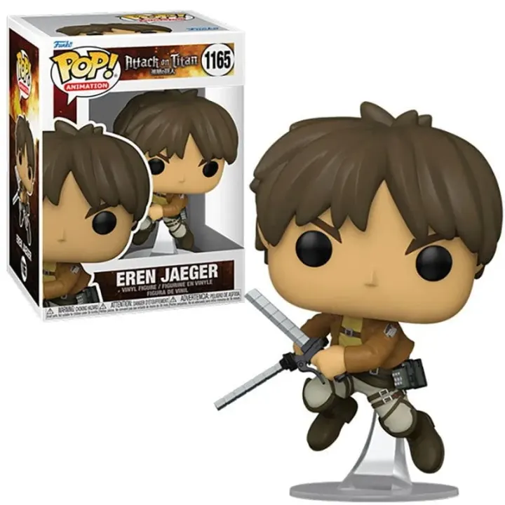 Funko Pop! Attack on Titan Figurine : Eren Jaeger N°1165