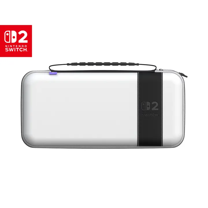 Étui de transport Turtle Beach PlayTrek Travel Case pour Nintendo Switch 2 – Blanc