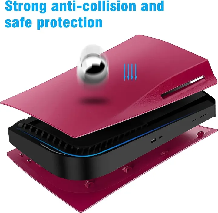 Façade Protection PlayStation 5 Deluxe – Rouge — photo 3