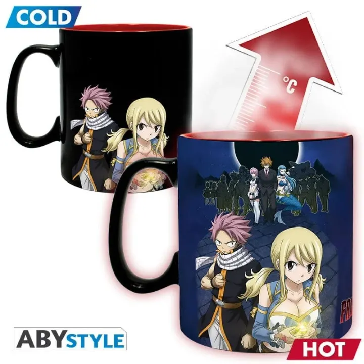 Mug Thermo-Réactif : Natsu & Lucy – Fairy Tail — photo 2