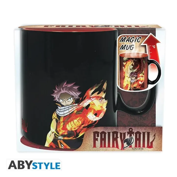 Mug Thermo-Réactif : Natsu & Lucy – Fairy Tail — photo 3