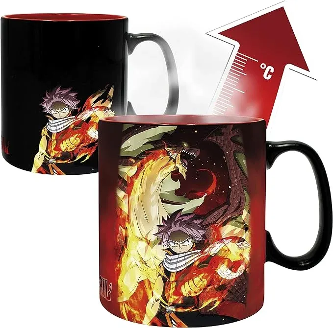 Mug Thermo-Réactif Fairy Tail – Natsu & Lucy (460 ml)