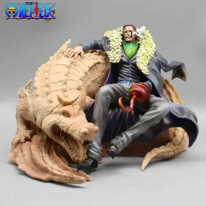 Figurine Crocodile Shichibukai – One Piece – Modèle GK Assis