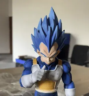 Figurine Dragon Ball Z – Vegeta Super Saiyan Blue B – 29cm