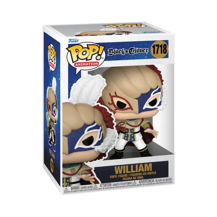 Funko POP! Black Clover – Figurine William N°1718
