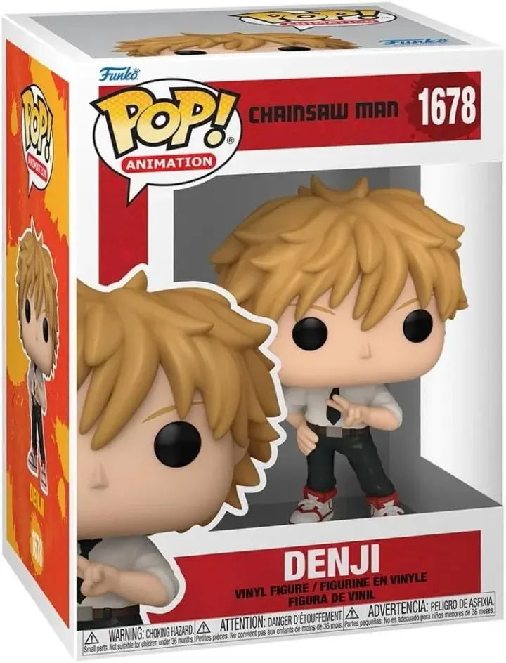 Figurine Funko Pop Animation Chainsaw Man Denji N°1678