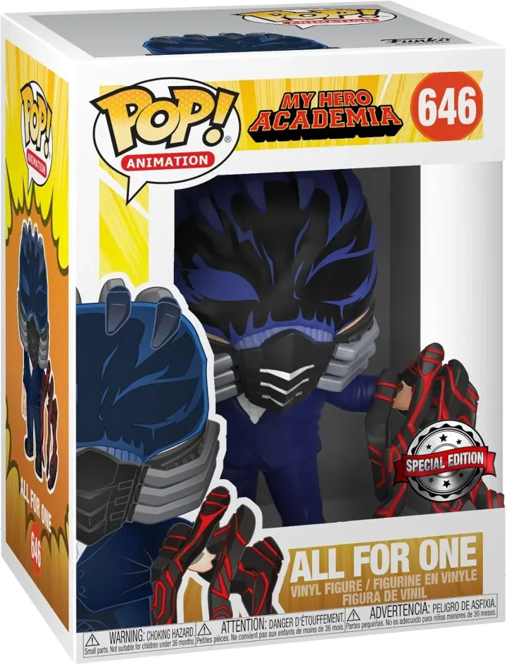 Figurine Funko Pop Animation My Hero Academia S3 All for One N°609