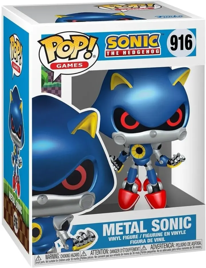 Figurine Funko Pop Games Sonic Metal Sonic N°916