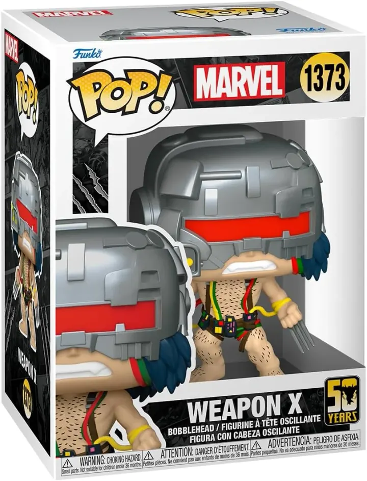Figurine Funko Pop Marvel Wolverine 50th Ultimate Weapon X N°1373