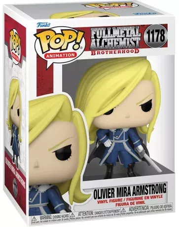 Figurine Funko Pop! N°1178 – Full Metal Alchemist :brotherhood – Olivier Armstr