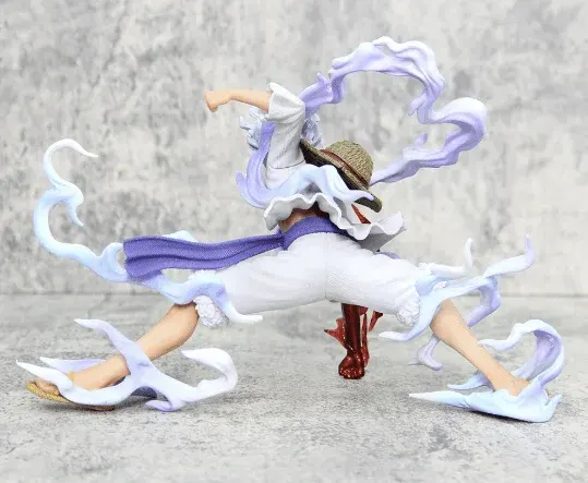 Figurine one piece, luffy gear 5 (Sun God Nika) — photo 3