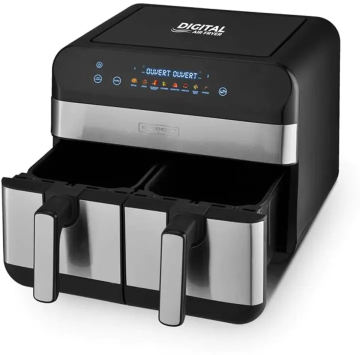 Friteuse à Air 9l 2 Cuves 8 Modes – Airflow 9 Kitchencook — photo 6