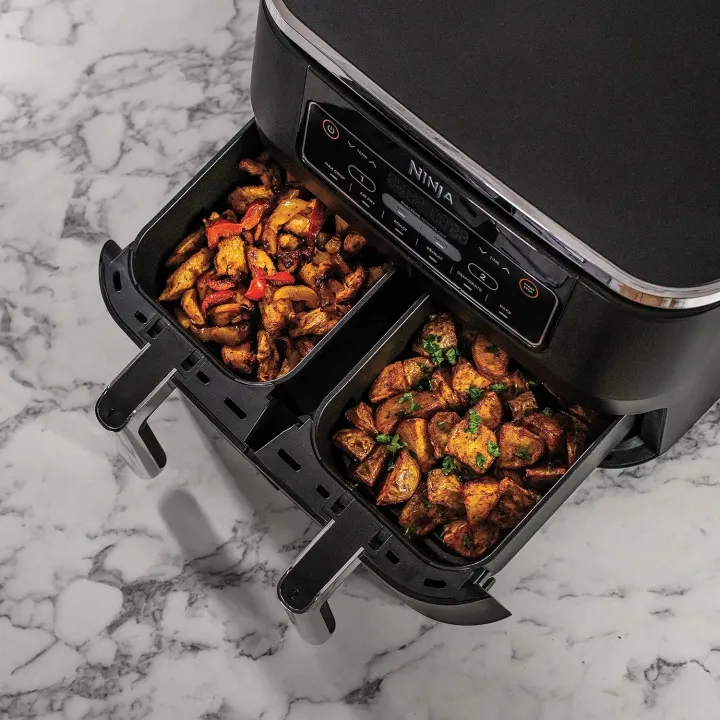 Friteuse sans huile Ninja Foodi AF300EU double compartiment Air Fryer – 7,6L, 2470W — photo 6