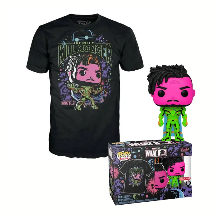 Funko Box – Killmonger What If… ? : T-Shirt + Figurine Pop! Multicolor
