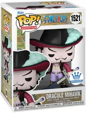 Funko POP! One Piece – Figurine Dracule Mihawk Exclusive Pop N° 1521