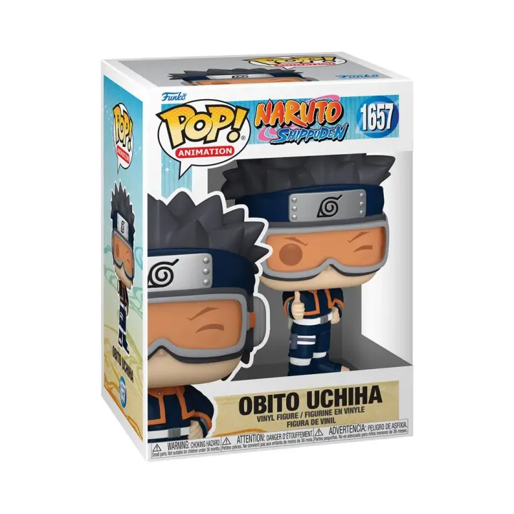 Figurine Funko Pop Animation Naruto Shippuden Obito Uchiha N° 1657