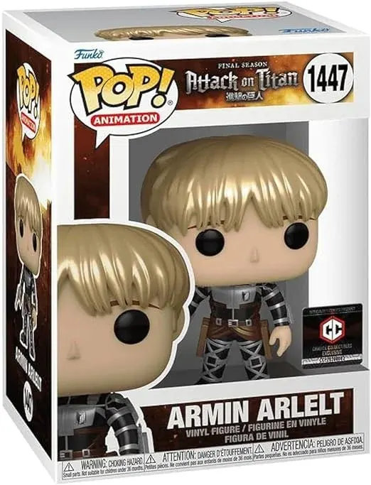Funko Pop! Attack on Titan S5 Figurine : Armin Arlert N° 1447