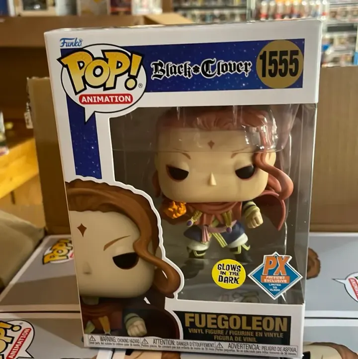 Funko Pop! Black Clover Figurine : Fuegoleon N°1555