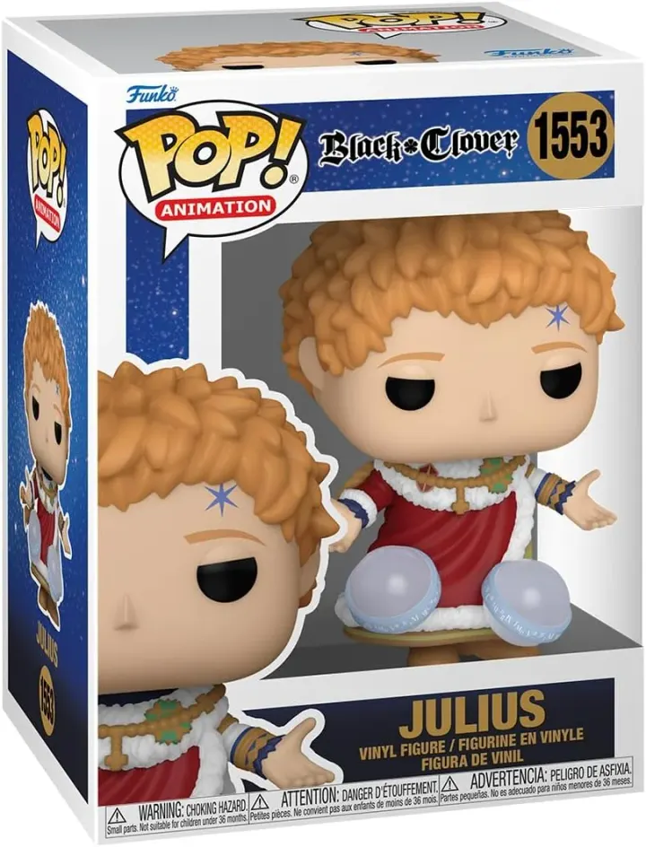 Funko Pop! Black Clover Figurine : Julius N° 1553