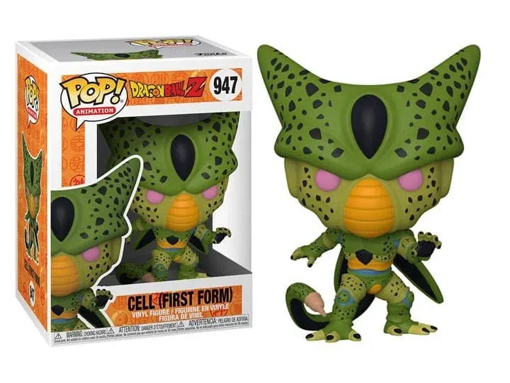 Funko Pop! Dragon Ball Z Figurine : Cell (First Form) N° 947