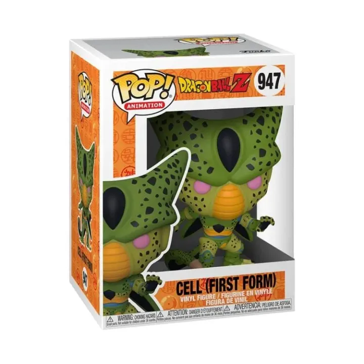 Funko Pop! Dragon Ball Z Figurine : Cell (First Form) N° 947 — photo 3